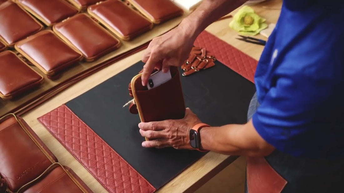 Check Out the Handcrafted Leather Sacs Taking Corporate Clients by Storm!