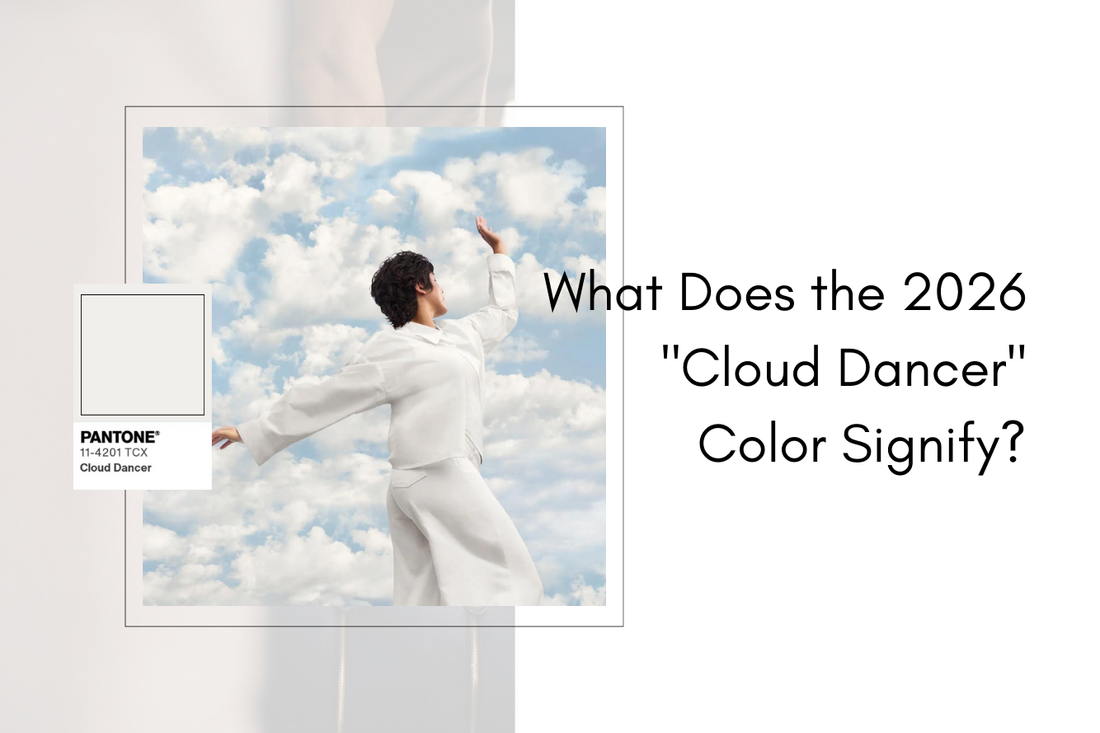 What Does the 2026 "Cloud Dancer" Color Signify?