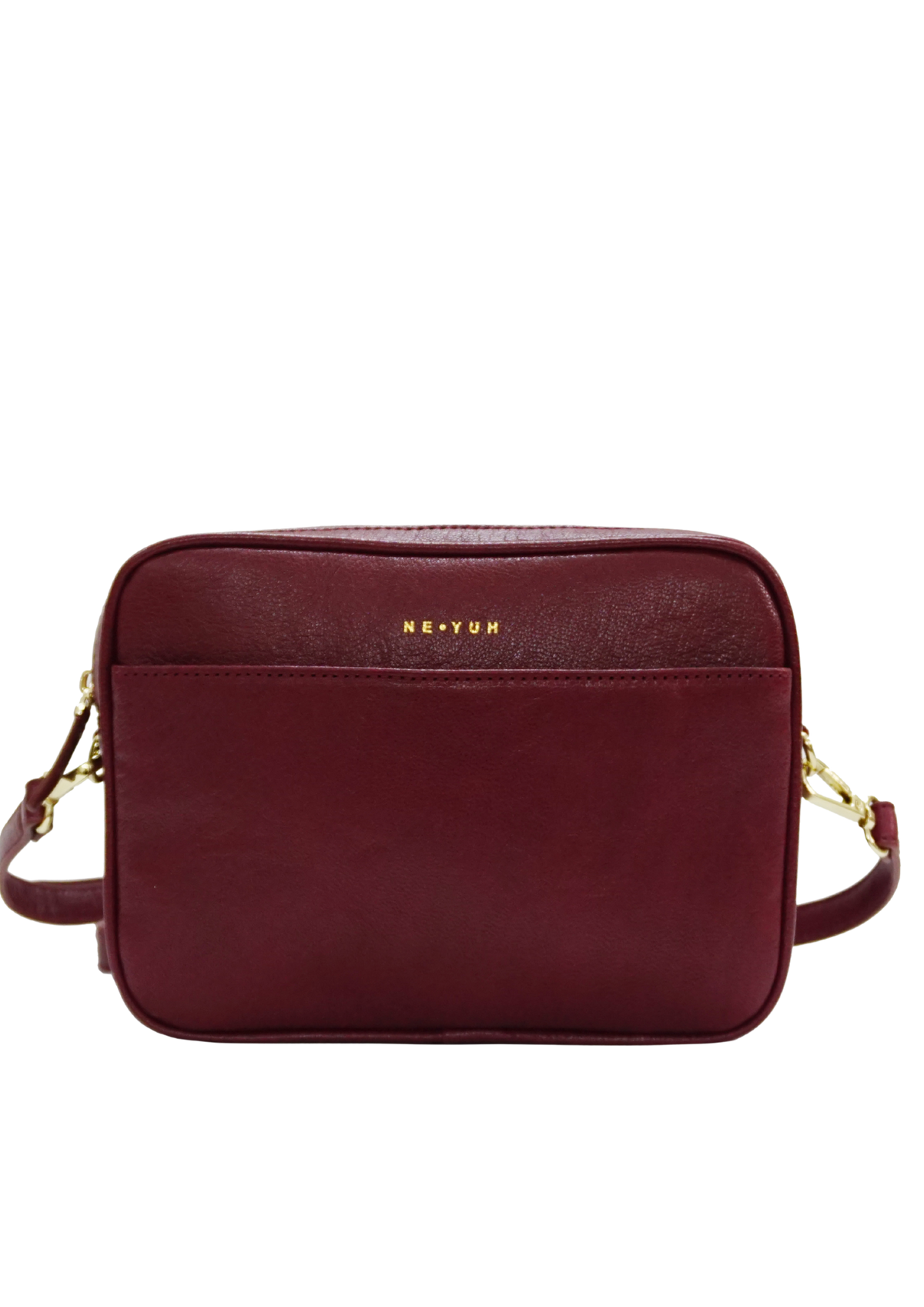 women's leather camera crossbody bag Clive Iowa Camera Bag dark red #color_dark-red