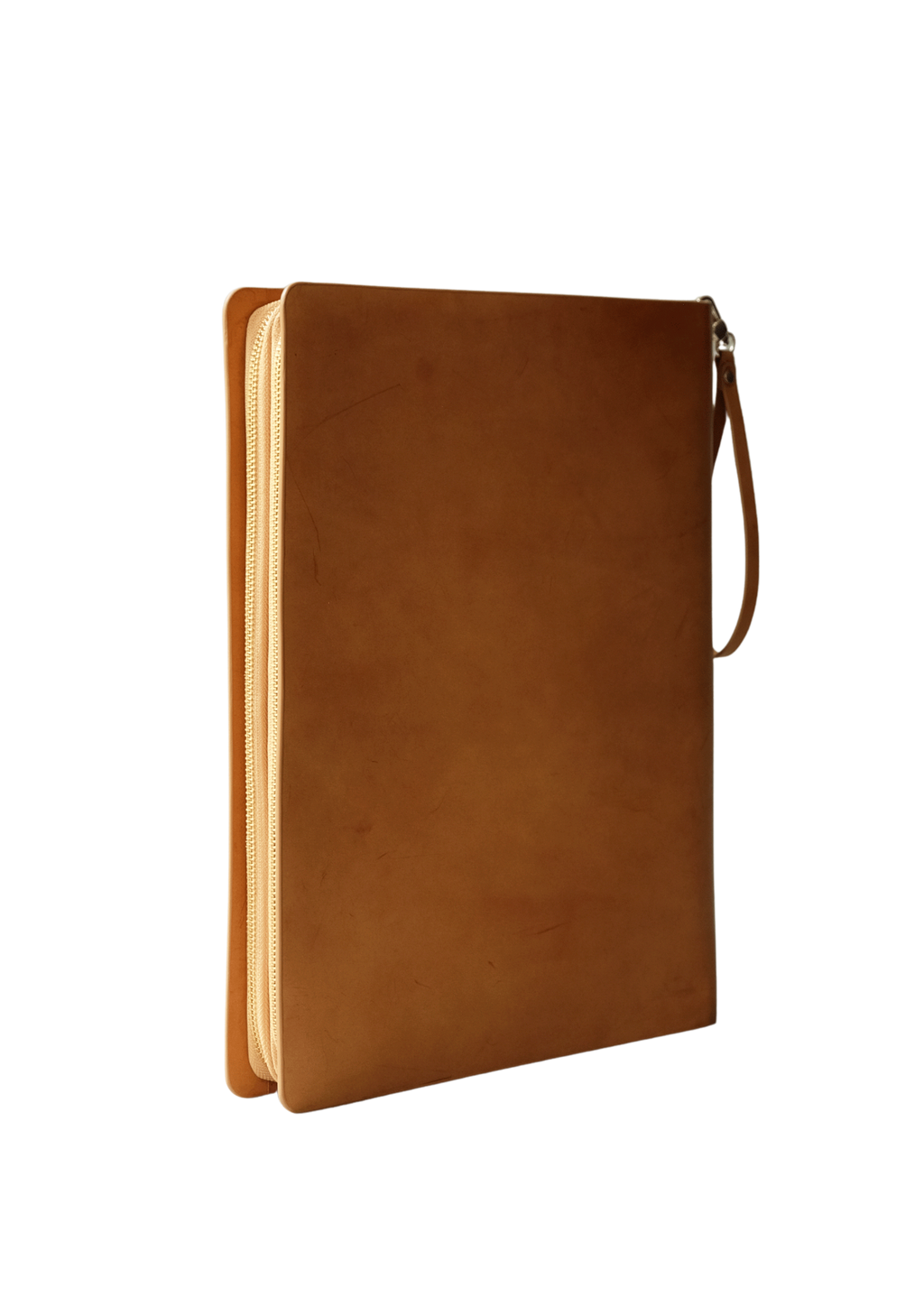 leather clutch Fast Move Clutch brown #color_brown