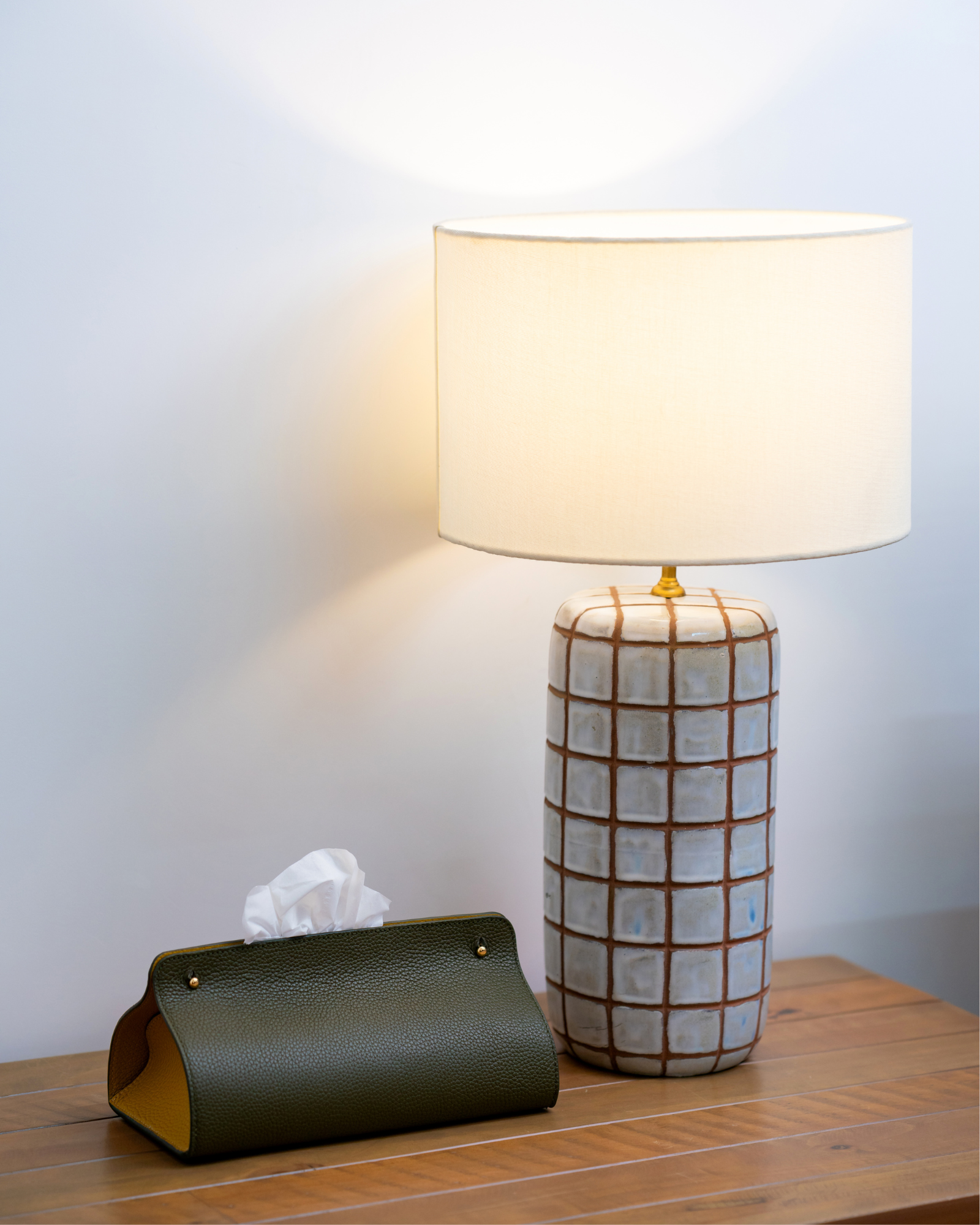 HỘP KHĂN GIẤY DA THỦ CÔNG