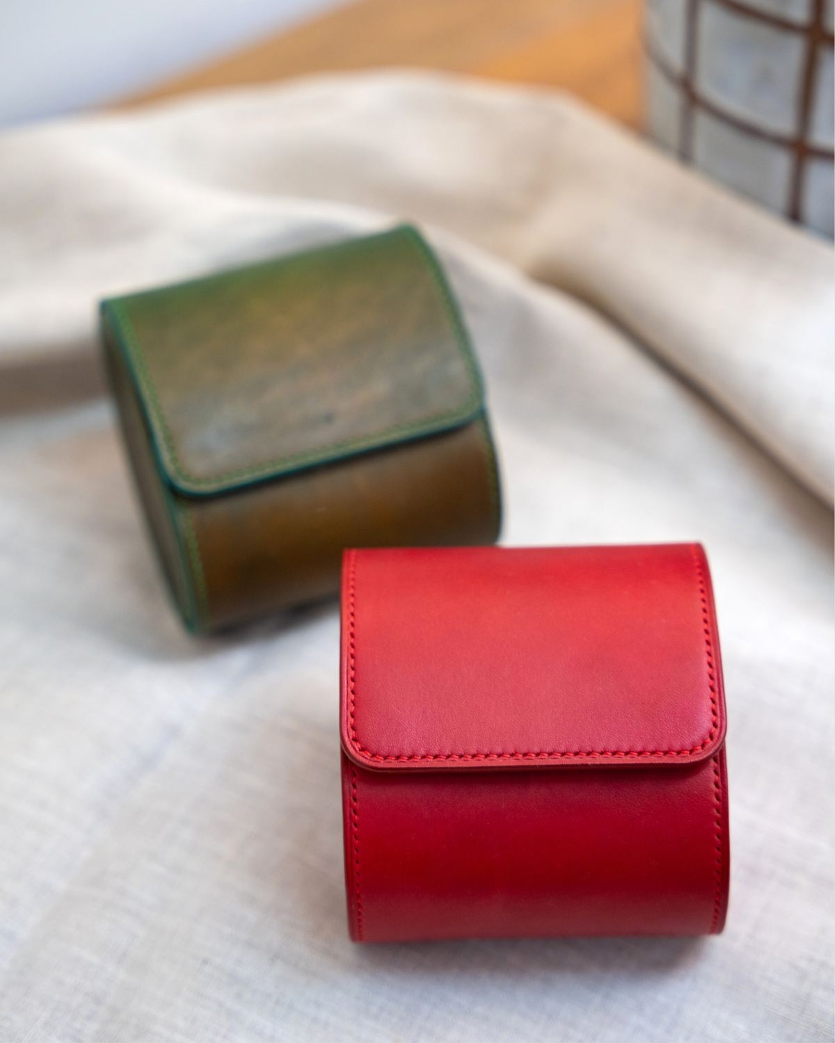 SINGLE LEATHER WATCH BOX
