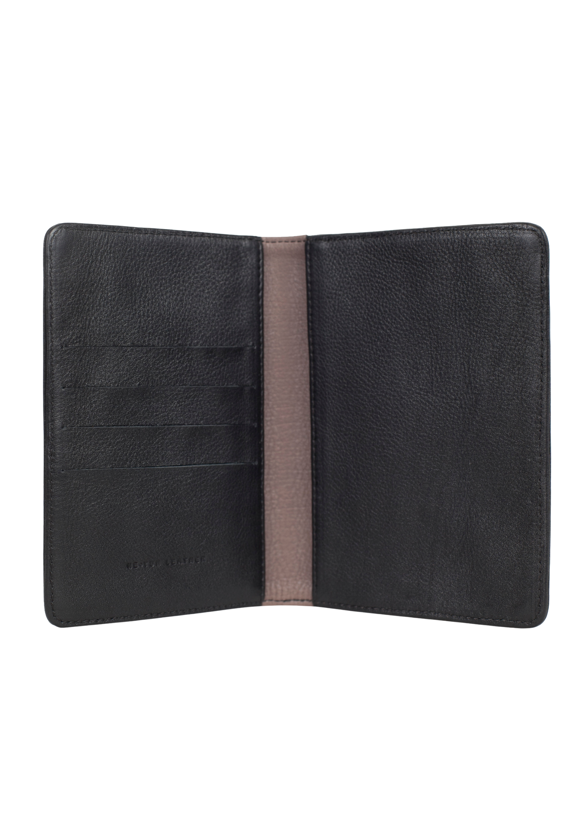 leather passport cover Slim Passport Cover black #color_black