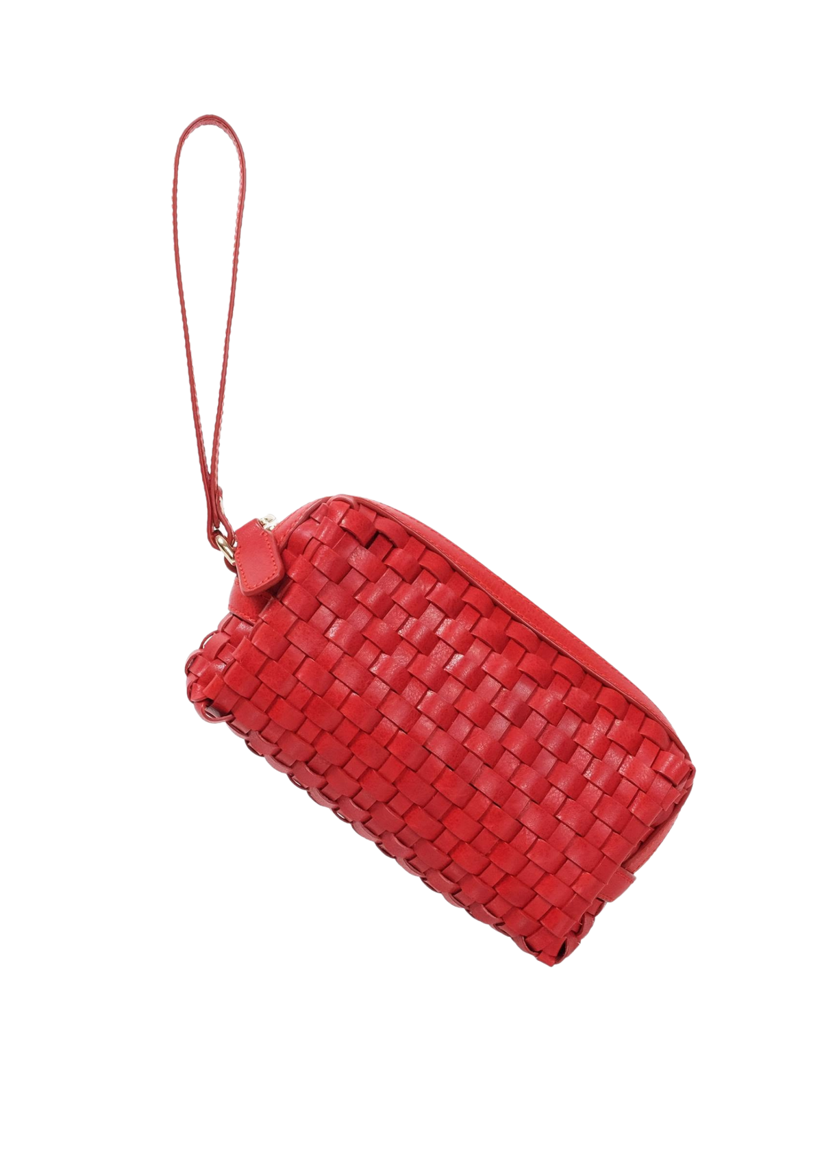women's leather clutch Saigon Chic Clutch red #color_red